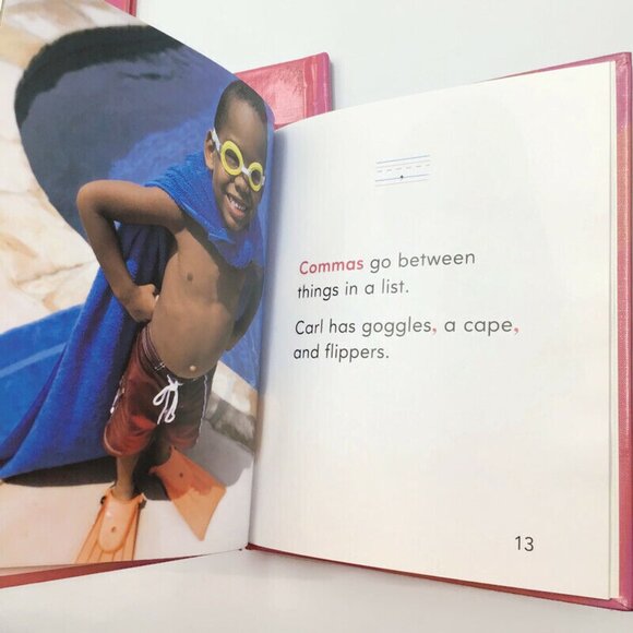 Punctuation Books Complete Set of 6 Mary Salzmann SandCastle Write On Series - Picture 6 of 11